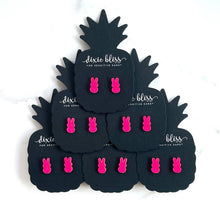 Load image into Gallery viewer, Dixie Bliss Bunny Stud Earrings!