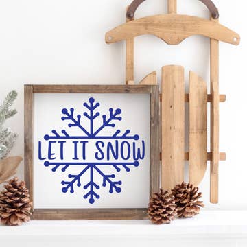 Let it Snow Sign