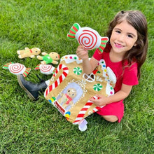Load image into Gallery viewer, Mini Plushies- Gingerbread House
