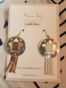 Guide Star Medallion Earrings