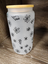 Load image into Gallery viewer, Frosted To My Bestie Glass Tumbler!
