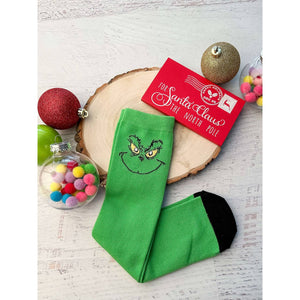 Girl's Grinch Socks!