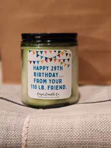 29th Birthday Candle