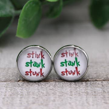 Stink, Stank, Stunk Earrings