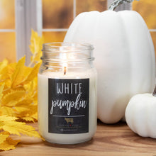 Load image into Gallery viewer, White Pumpkin 13 oz. Candle
