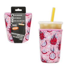 Load image into Gallery viewer, Brew Buddy Insulated Cold Drink Sleeve- Dragonfruit Medium
