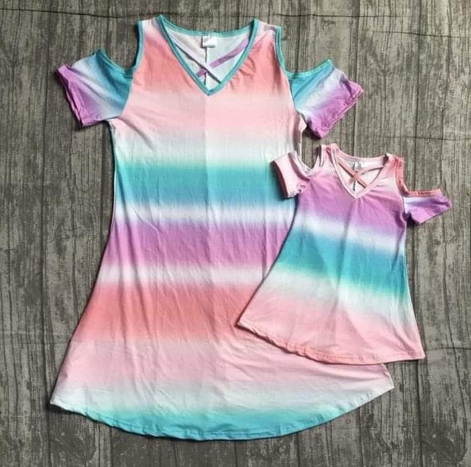 Ombre Shoulder Dress!