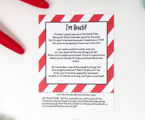 Elf on the Shelf Cards