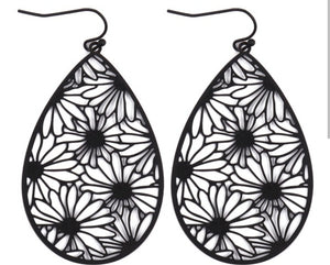 Flower Filigree Earrings!