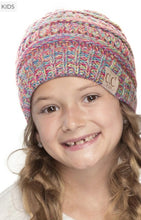 Load image into Gallery viewer, C.C Youth Four Tone Beanie!
